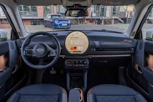 Mini Cooper Electric dashboard