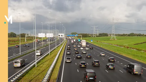 Auto's op Nederlandse snelwegen