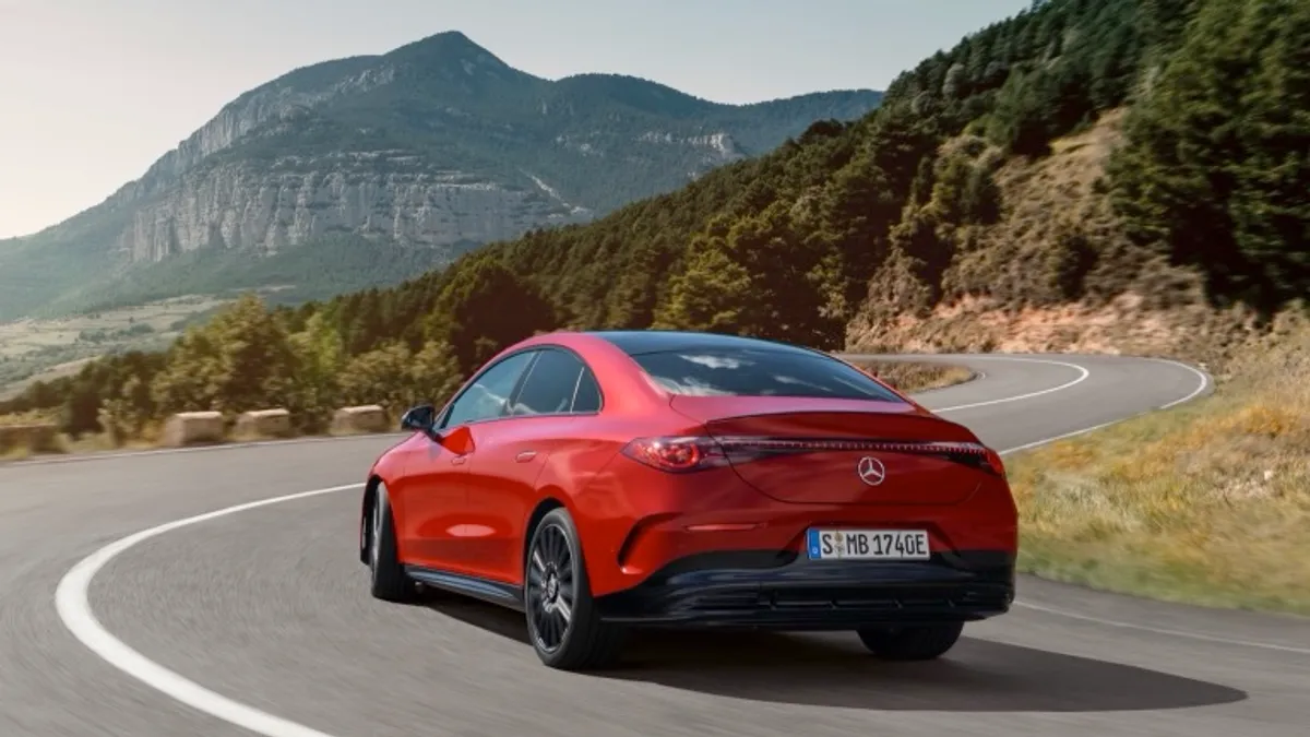 Mercedes CLA achterkant