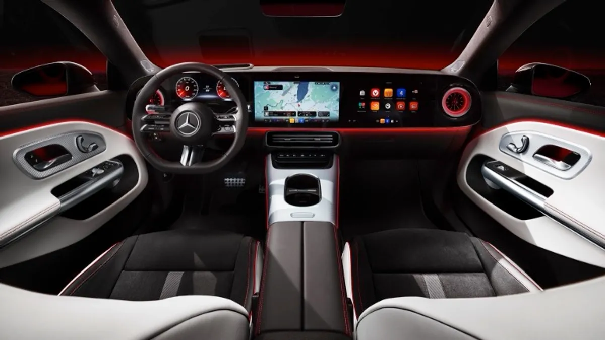 Mercedes CLA interieur