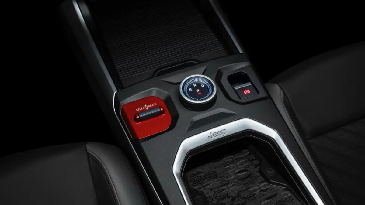 Jeep Compass binnenkant