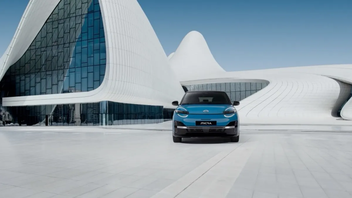 Nissan Micra EV voorkant