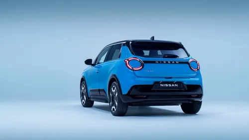 Nissan Micra EV achterkant