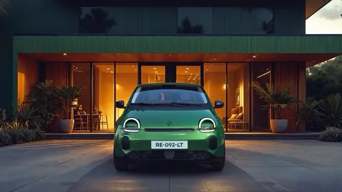 Renault Twingo E-Tech groen