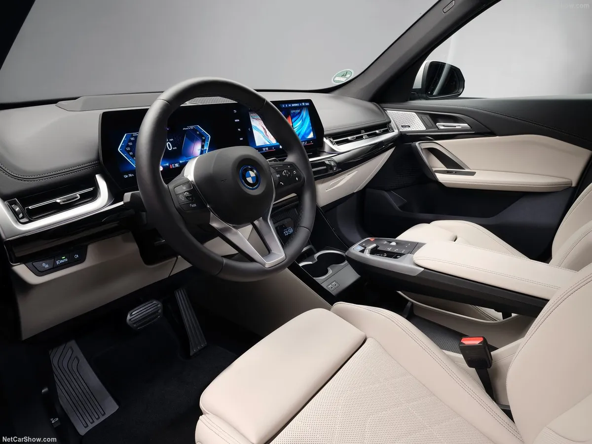 BMW iX1 interieur beige