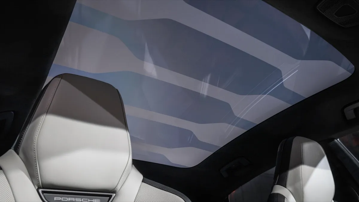 Porsche Cayenne Coupe Electric panoramadak