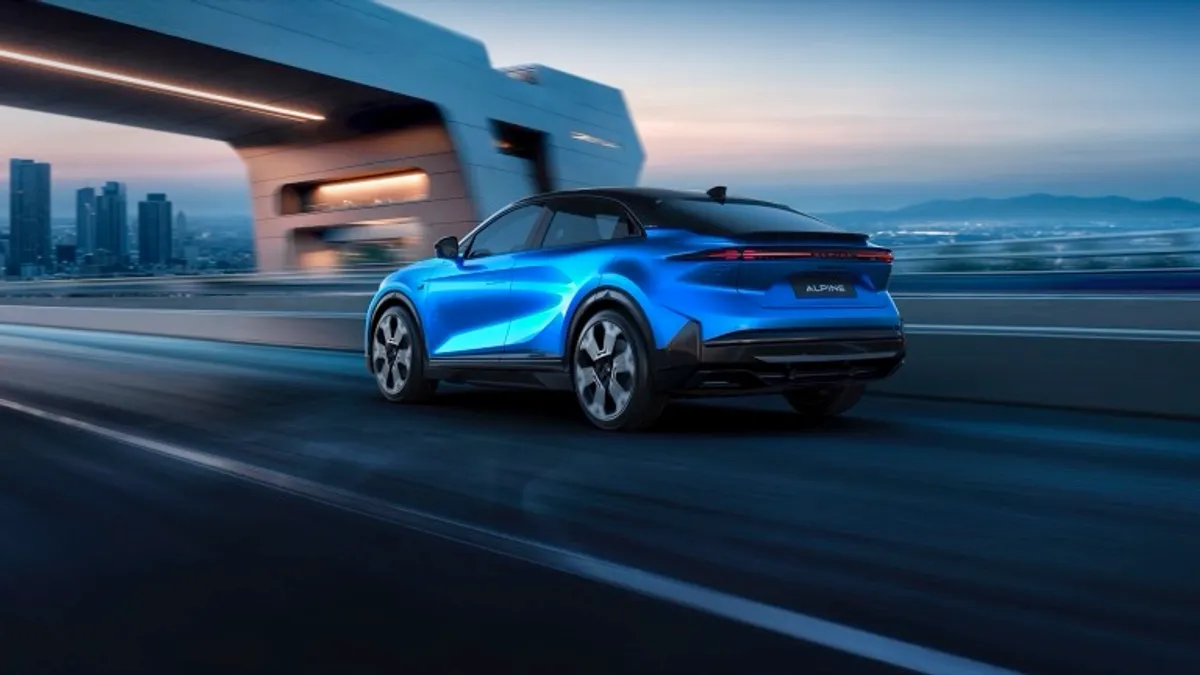 Alpine a390 achterkant
