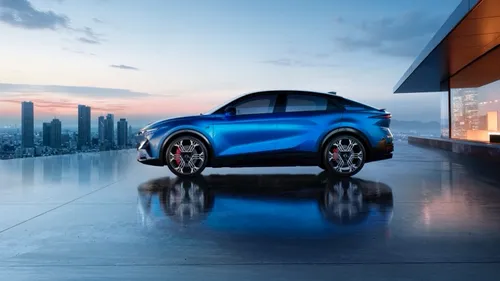 Alpine a390 zijkant