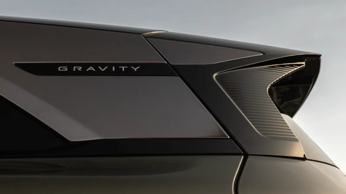 Lucid Gravity achterzijde