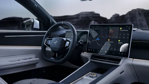 polestar 4 SUV interieur