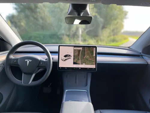 Tesla Model Y cockpit