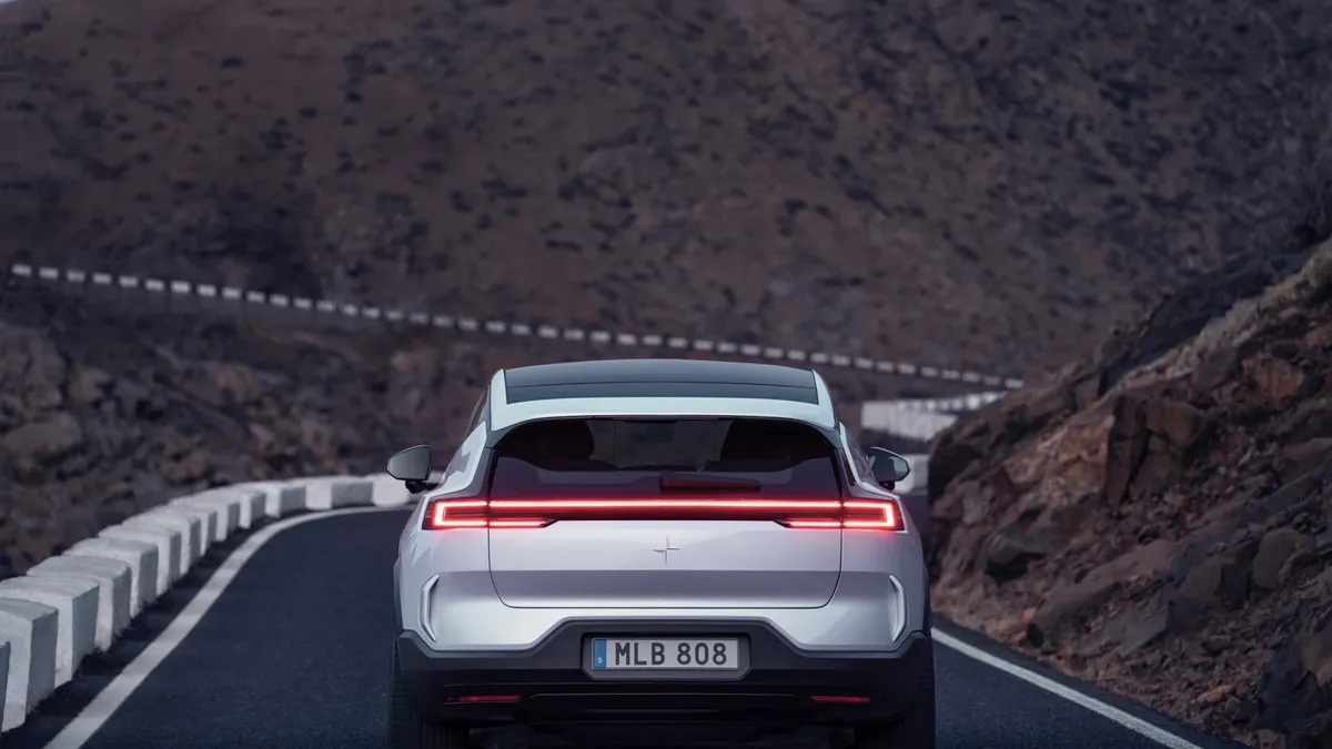 Polestar 3 achterkant