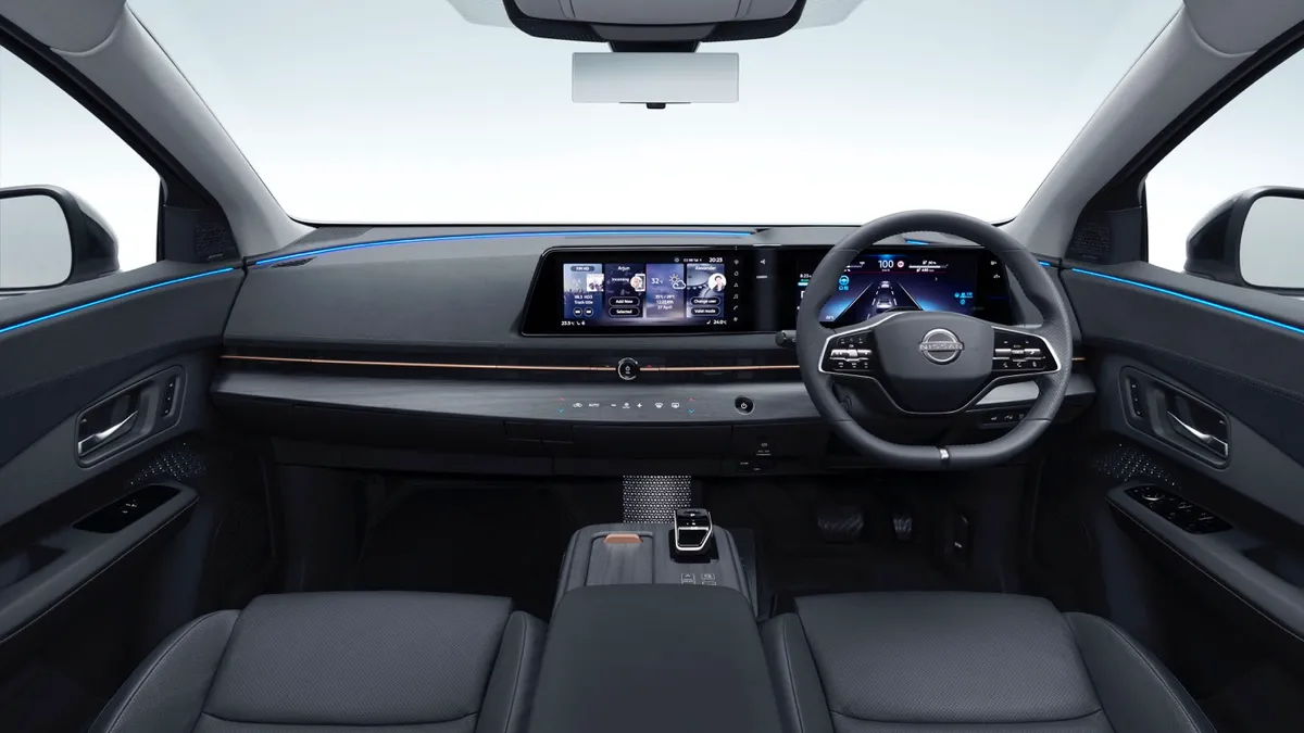 Nissan Ariya cockpit