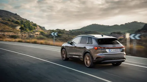 Audi Q4 E-Tron achterkant