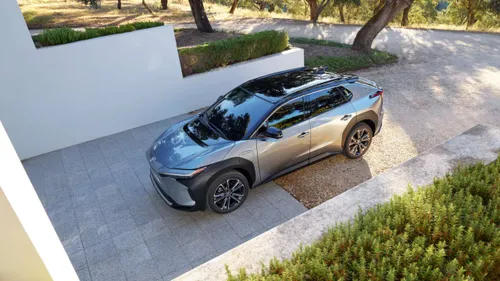 Toyota bZ4X bovenaf