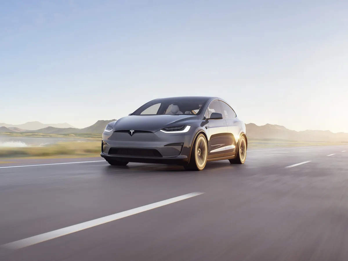 Tesla Model X voorkant