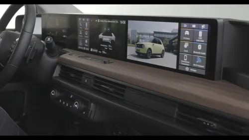 Honda e multimedia interface