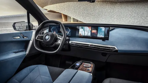 BMW iX cockpit