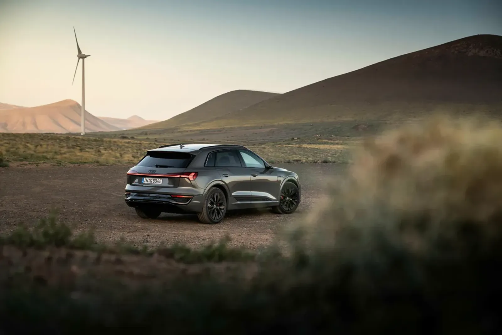 Audi Q8 E-tron achterkant