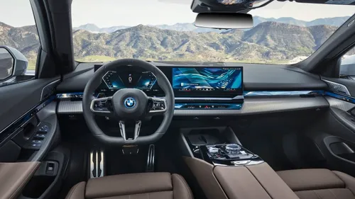 BMW i5 dashboard