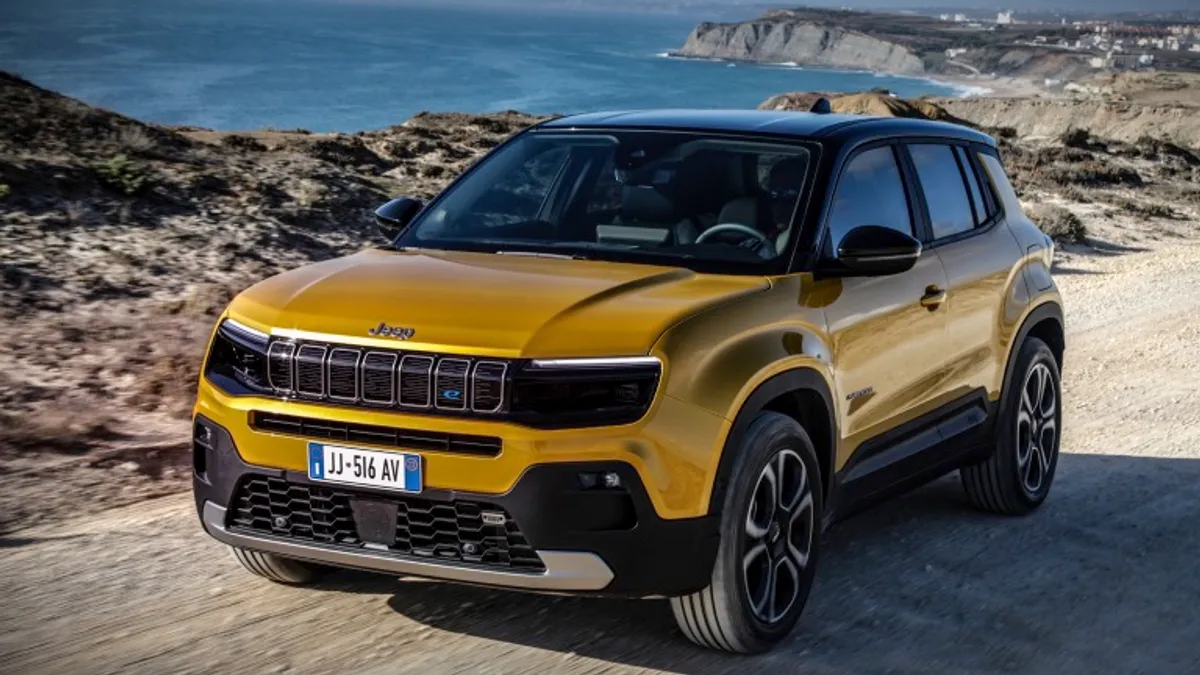 Jeep Avenger B-segment SUV