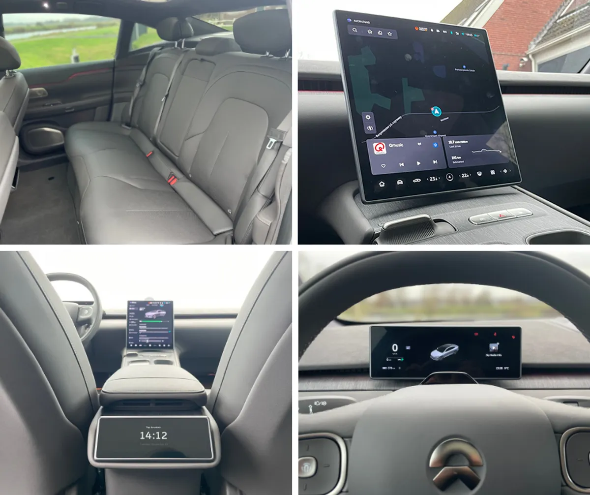 Nio ET7 interieur