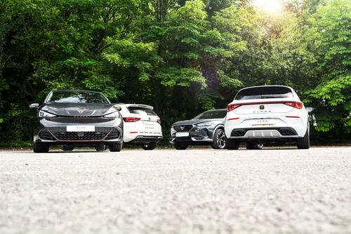 Cupra formentor, Cupra Leon, Cupra Alteca en Cupra Born