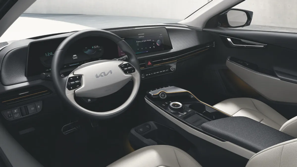 Kia EV6 interieur