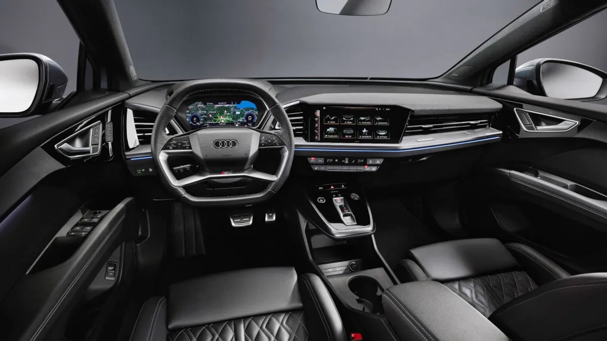 Audi q4 e-tron interieur