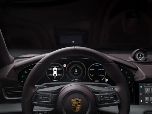 Porsche Taycan stuur