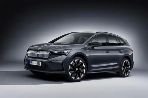 Skoda Enyaq voorkant