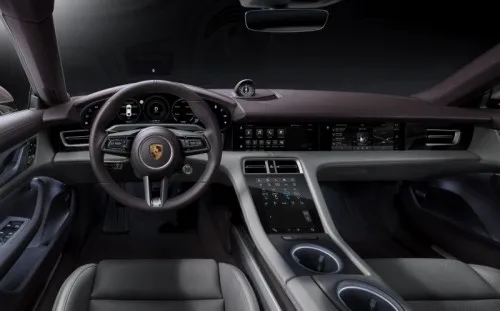 Porsche Taycan dashboard