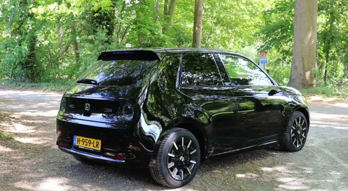 Achterkant Honda e