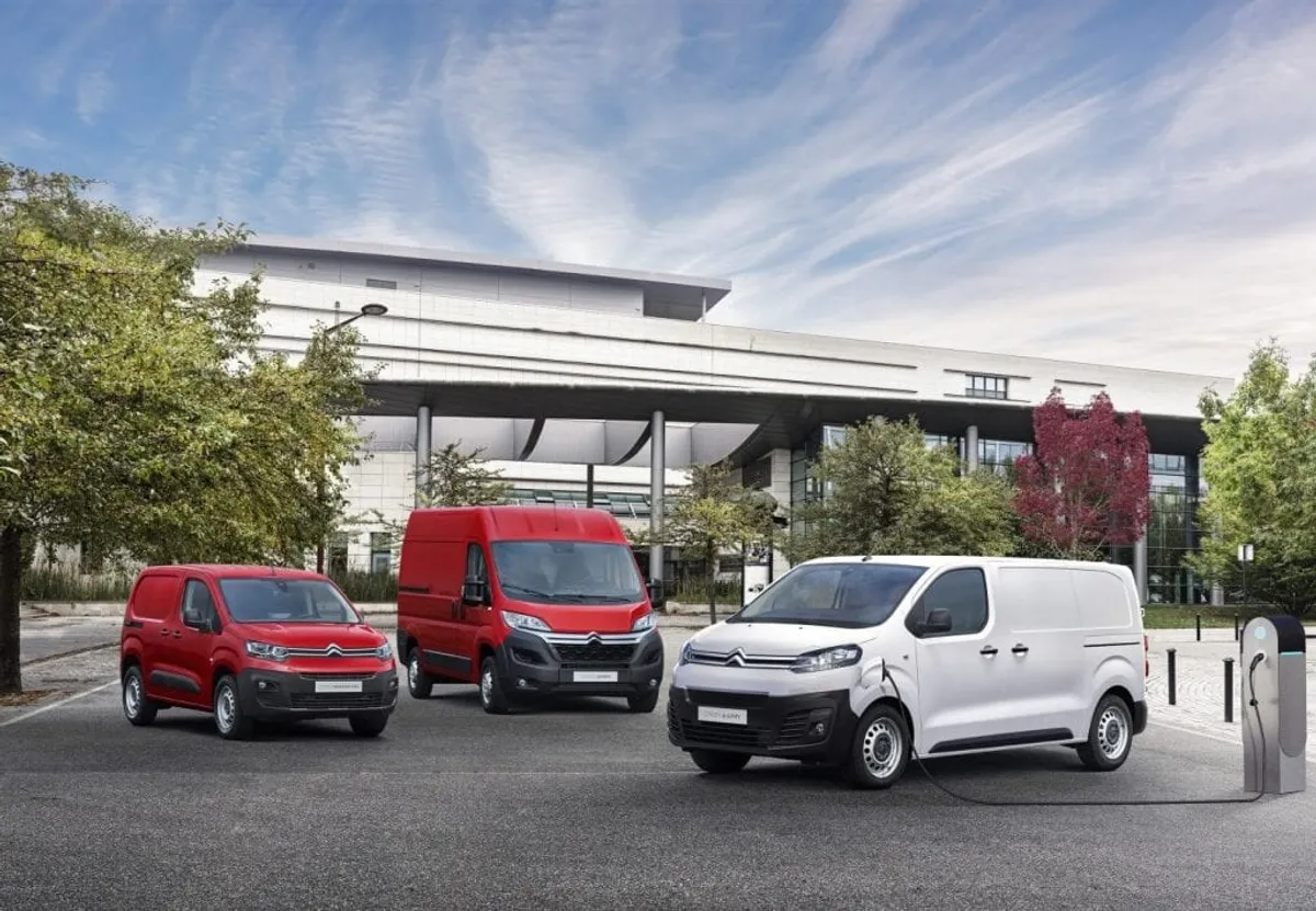 Elektrische bedrijfswagens van Citroën