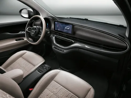 Fiat 500e dashboard