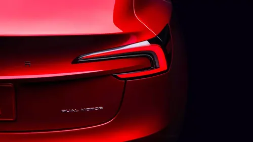 Tesla Model 3 achterlicht