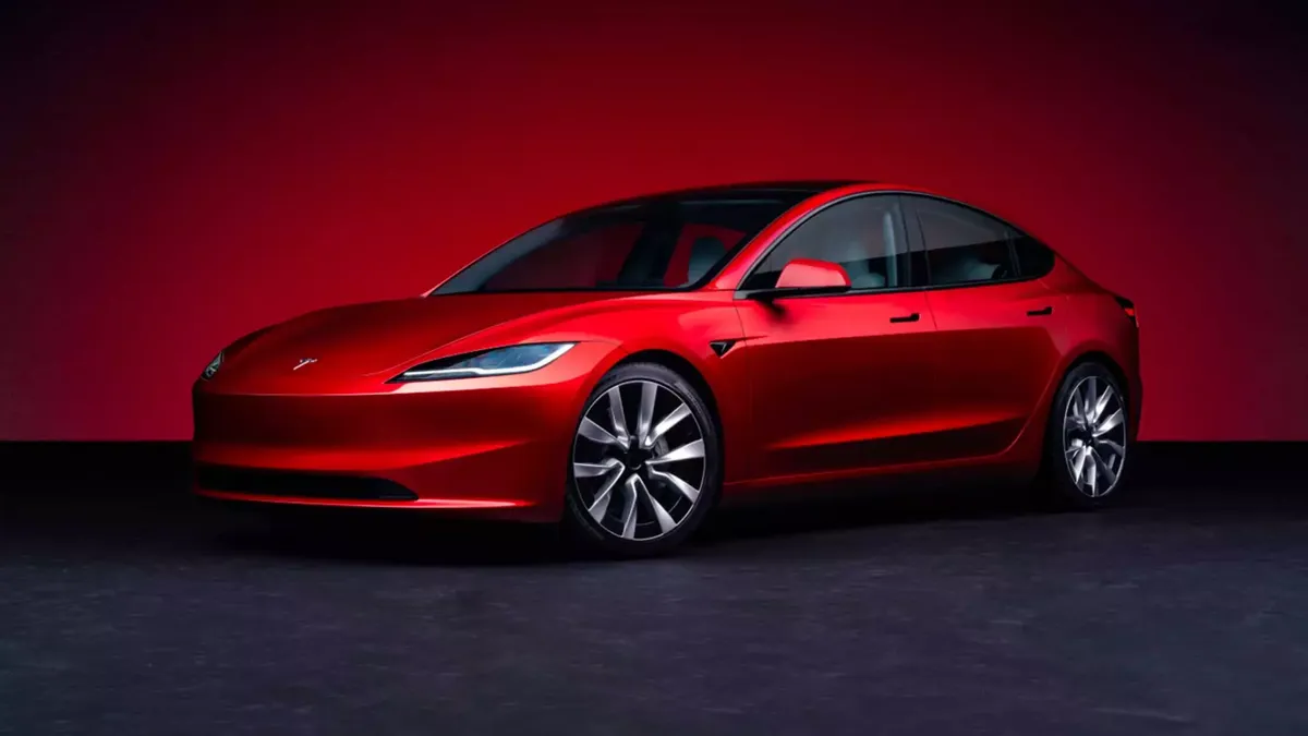 Tesla Model 3 voorkant