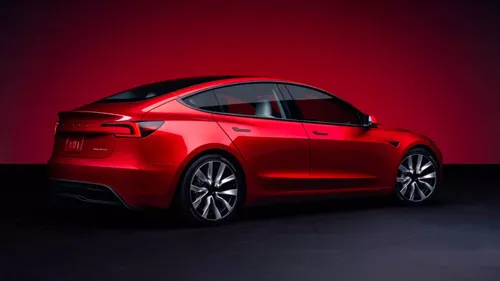 Tesla Model 3 achterkant